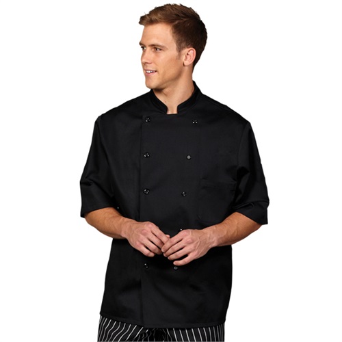 Unisex Short Sleeve Coolin' Edge Chef Coat