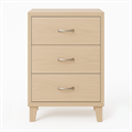 Raya 3 Drawer Bedside Cabinet