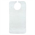 White Adult Bib