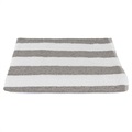 Fibertone Cabana Stripe Beach Towel, Grey